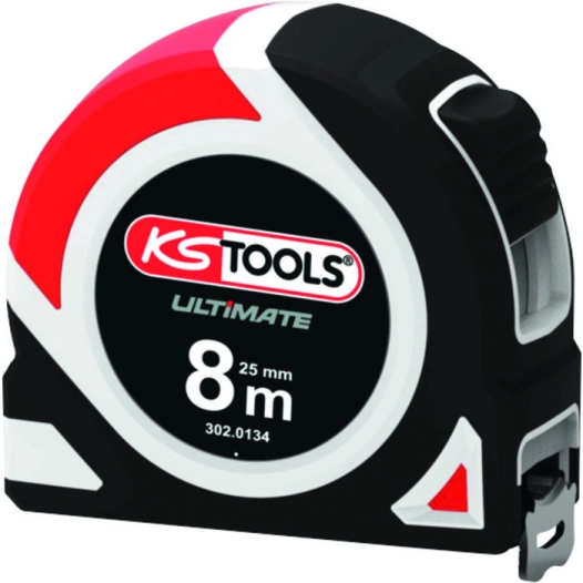 Mètre bi-matière 8 mêtres x 25mm - KS TOOLS