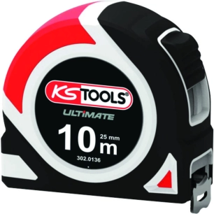 Mètre bi-matière 10 mêtres x 25mm - KS TOOLS