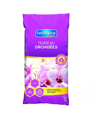 terreau orchidees 6l