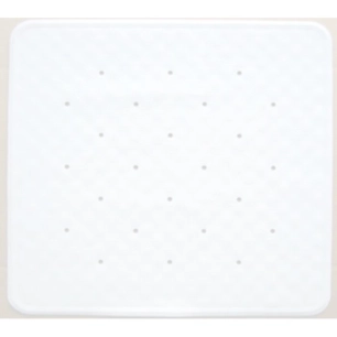 tapis douche caout 53x53 blanc