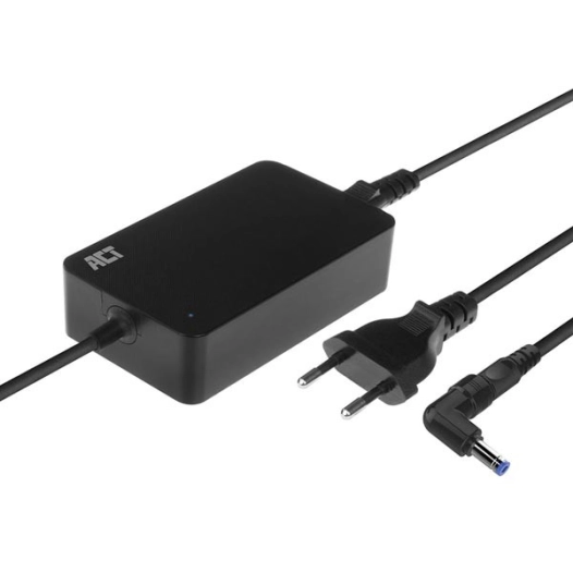 notebook charger for notebooks up to 15,6, 65w, slim model, 8 tips