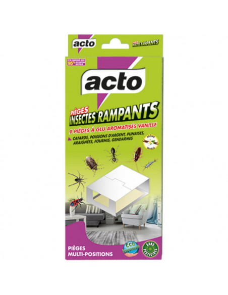 Pièges à Glu Vanille Acto Lutte écologique contre insectes rampants - BACTEMIA