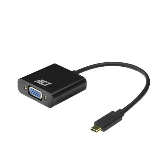 usb-c - vga female adapter, 0.15 meter