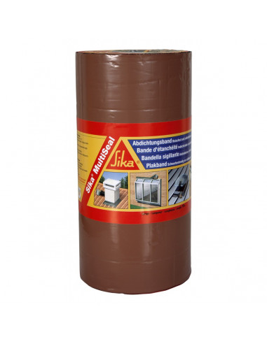 Bande d'étanchéité autocollante à froid Sika Multiseal 22.5 cm x 3 m TERRE CUITE - SIKA