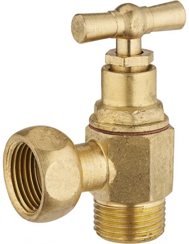 Robinet d'arrêt wc équerre mâle femelle 3/8 (12x17) - NOYON THIEBAULT