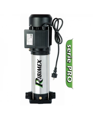 Pompe de surface vertical inox 2200 watts multicellulaire 10 turbines longue portée - RIBIMEX