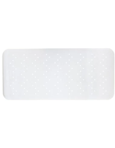 tapis bain caout 34x74 blanc