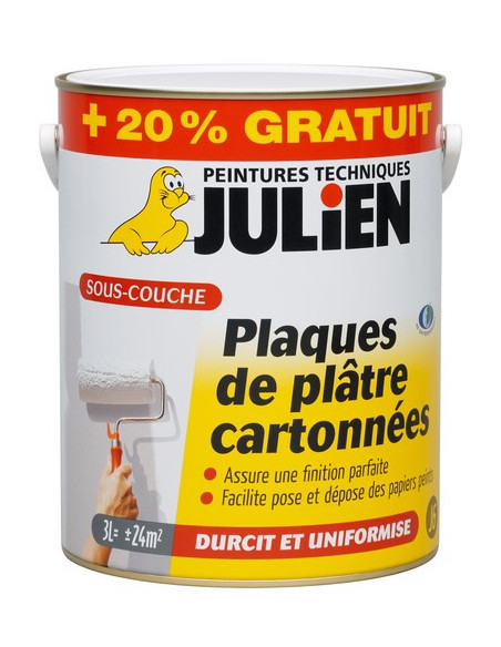 Sous Couche pour Plaque de platre J6 3l - JULIEN