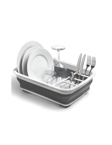 Égouttoir vaisselle pliable 37,7 x 29,3 x 11,5 cm - RAYEN
