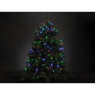 atria led - pour arbres jusqu'à 1.8 m - 220 led - multicolore - câble vert - 24 v