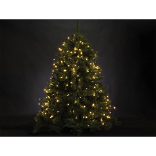 atria led - pour arbres jusqu'à 1.8 m - 220 led - blanc chaud - câble vert - 24 v
