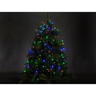 atria led - pour arbres jusqu'à 2.4 m - 330 led - multicolore - câble vert - 24 v