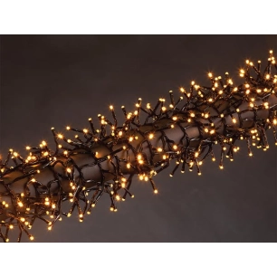 kuma led - 12 m - 1020 led - arizona blanc - câble noir - modulateur - 31 v