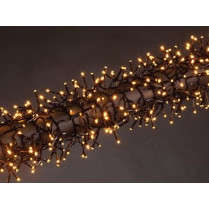 merga led - 12 m - 1020 led - arizona blanc - câble noir - 31 v