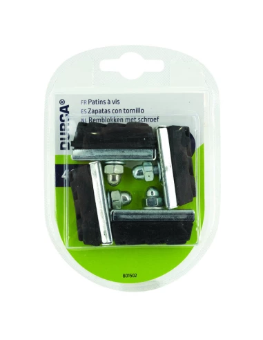 4 porte-patins a vis 40 mm