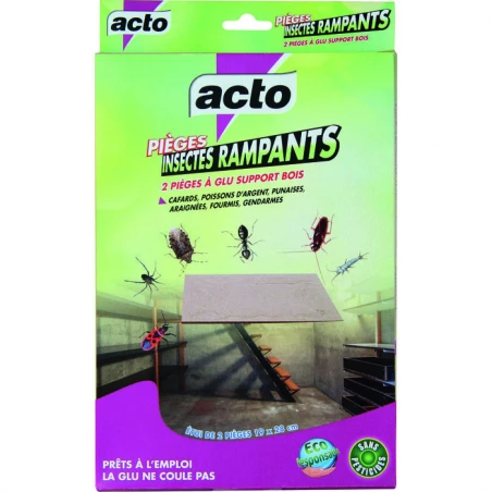 Pièges à glu nuisibles rampants - ACTO