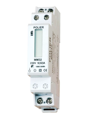 Compteur électrique monophasé MM32 ML Polier