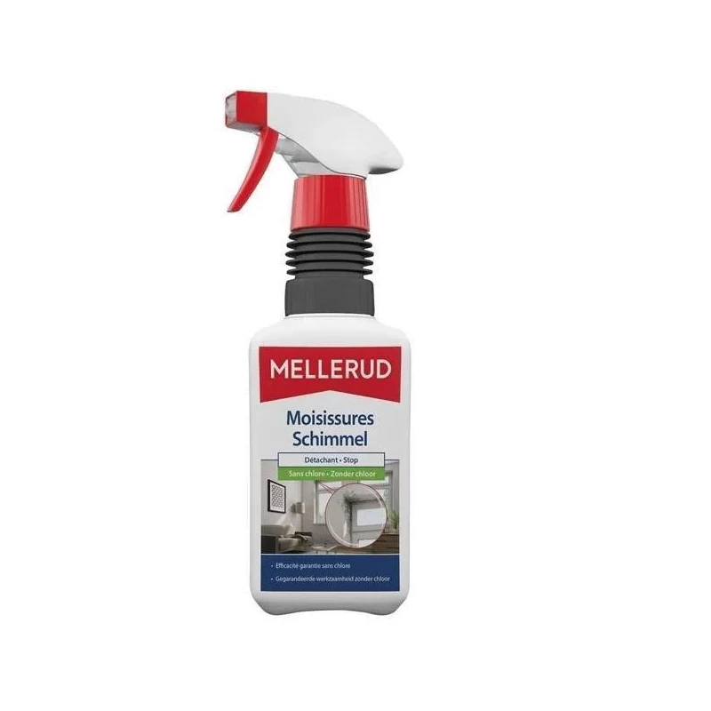 Traitement Détachant anti moisissures sans chlore 0.5 litres en pulvérisateur - MELLERUD