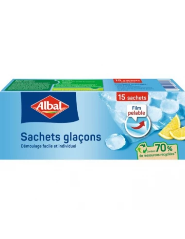 sachet glacons 15 sachets