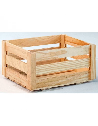 caisse à lattes pin 25x19x13cm - ASTIGARRAGA