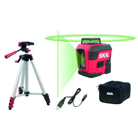 Laser croix auto-nivellant sur 360° compact 30m - SKIL