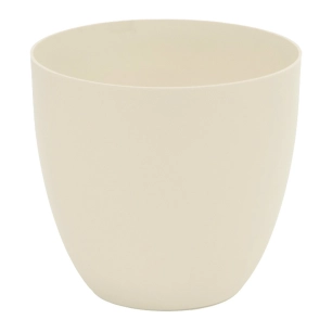 Pot Injection Modele Bol Ø22cm Couleur Ecru