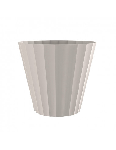 Pot de fleur Doric Couleur Blanc Cassé Ø18x16cm