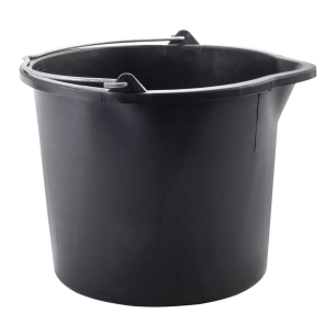 Seau De Chantier 5l. Avec Bec 6595 Ø23,5x18,3cm Barbosa - Universal