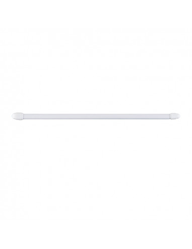 Porte-Rideau Plat 11mm 30-45cm Blanc 2 Unités
