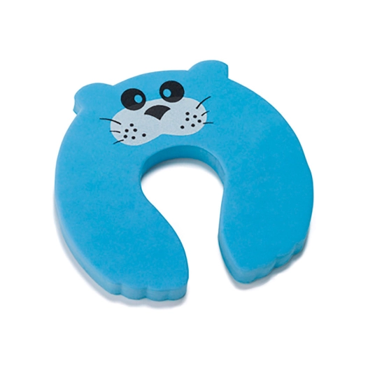 4 Butee De Securite Cale-Porte Bleu (BLISTER) Inofix