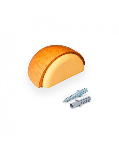 Butee Adhesive Avec Vis Chêne (BLISTER) Inofix