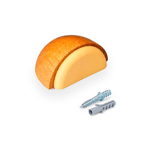 Butee Adhesive Avec Vis Chêne (BLISTER) Inofix