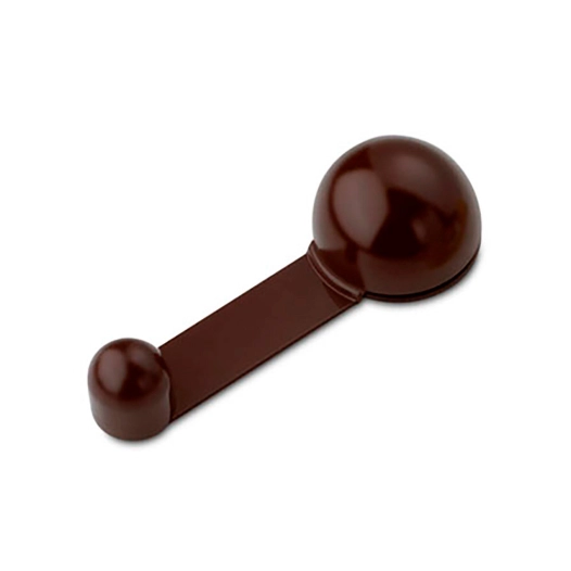 5 Butee De Retention Adhesive Rotative Marron (BLISTER) Inofix