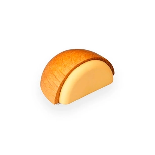 5 Butee De Porte Adhesive Bois De Chêne (BLISTER) Inofix