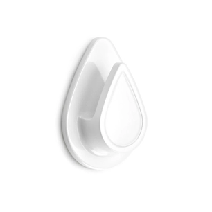 Porte-Manteaux Resistant À L'eau Modele Gota Blanc (BLISTER) Inofix