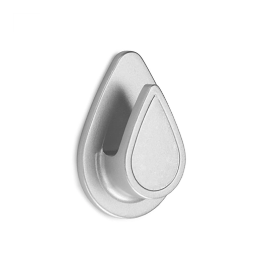 6 Porte-Manteaux Resistant À L'eau Modele Gota Chrome (BLISTER) Inofix