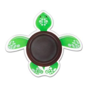 8 Arrêt Mural Adhésif Turtle Vert. Inofix