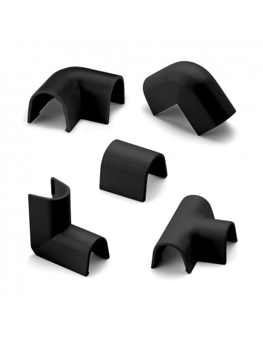 5 Assortiment De Liens Pour Cablefix Noir (BLISTER 10 Uni) Inofix 2201