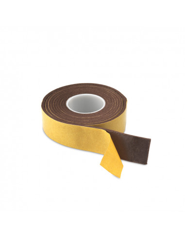 Pack De 1 Patin En Feutre Marron Synthetique Adhesif 25x1500mm Plasfix Inofix