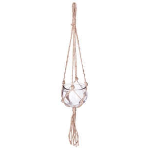 Boule De Cristal Et Cintre Yute Ø10,5cm