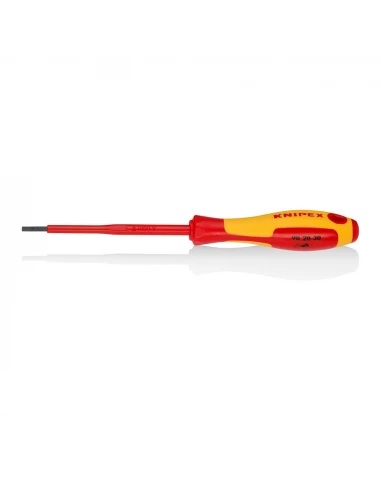 Tournevis À Bouche Droite 202x23x25mm 982030 Knipex