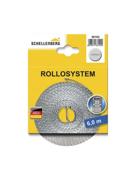 Sangle De Volet Roulant 23mmx6mts Gris