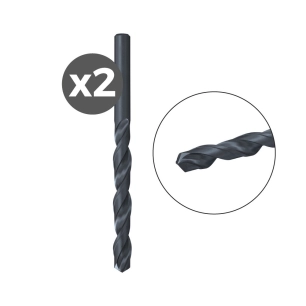 Pack De 2 Forets Metal Hss-R Din 338 2,0 X 24/49 / 2k 530405 Fischer.