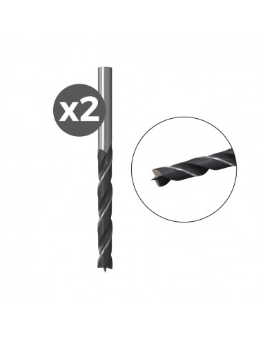 Pack De 2 Forets À Bois Hb 4 / 2k 530634 Fischer.