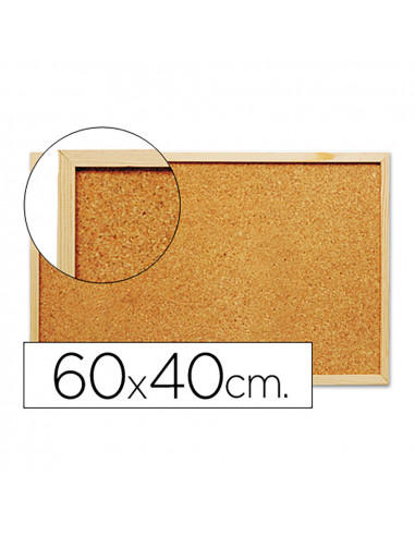 Panneau De Liège Q-Connect 60x40cm Cadre En Bois