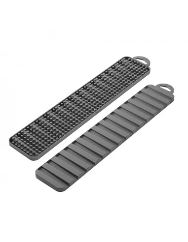 Égouttoir À Plaque Réversible 'GRAVITY Slim' Metaltex 40x8cm