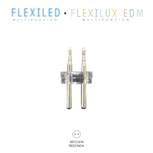 Picot De Connexion Tube Flexilux/Flexiled 13mm 2 Voies Edm