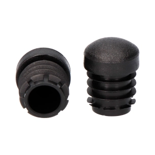 Embout Rentrant Noir Circulaire Ø28mm