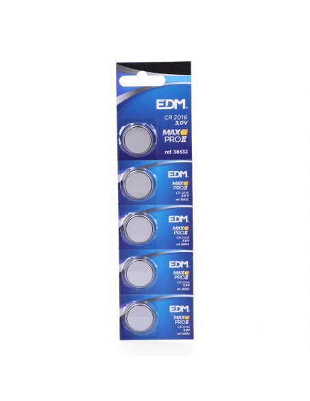 Micro Pile Lithium Bouton Max-Pro Edm Cr2016 3v Ø20x1,6mm