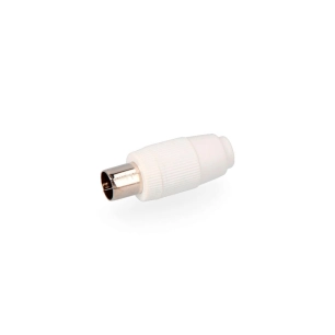 25 Fiche Tv Droite 9,5mm Rétractable Edm
